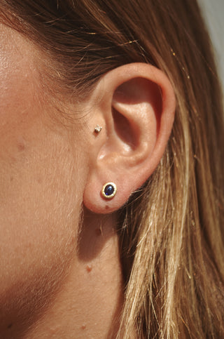 Glimmer Studs - Iolite