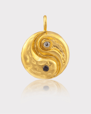 Yin Yang Charm | Gold