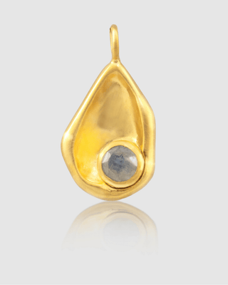 Intuition Charm - Moonstone | Gold