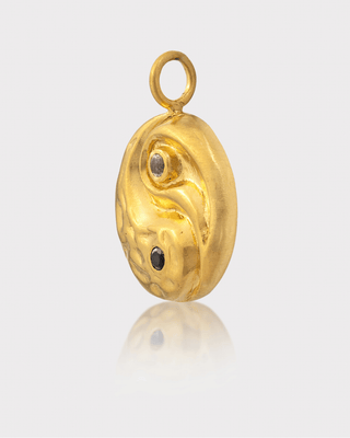 Yin Yang Charm | Gold