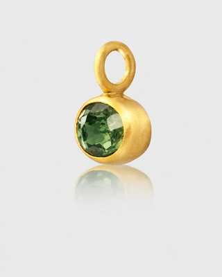 Epiphany Charm - Green Quartz | Gold