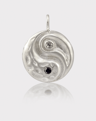 Yin Yang Charm | Silver