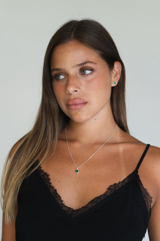 Epiphany Necklace - Green Quartz