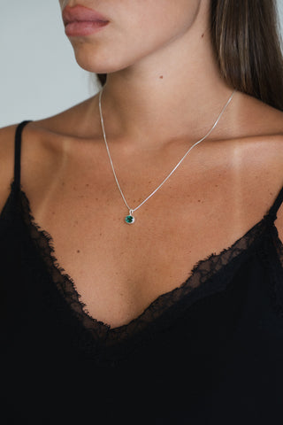 Epiphany Necklace - Green Quartz