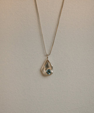 Intuition Necklace - Blue Topaz