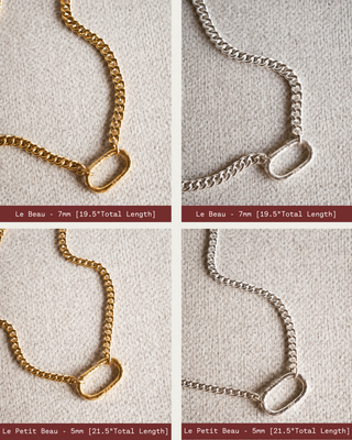 [PRE-ORDER] Le Beau (7mm) Chain & Carabiner